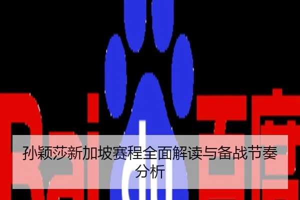 孙颖莎新加坡赛程全面解读与备战节奏分析